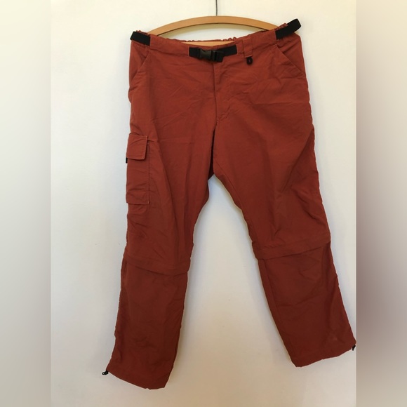 Awesome zip-off REI burnt orange hiking pants - Picture 1 of 4